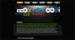 Desktop Screenshot of karot.pl